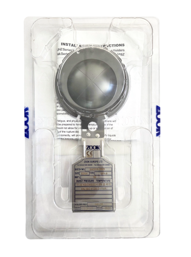 Разрывная мембрана SFA-B Dn50, NICKEL (M.N.F.A 3,36 in2, 11.42kg/cm2@40°C)